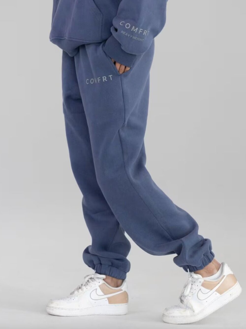 Comfrt Jogger Tranquil Sweatpants unisex XL Steel Blue